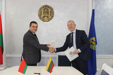 Сустрэча з дэлегацыяй літоўскіх архівістаў