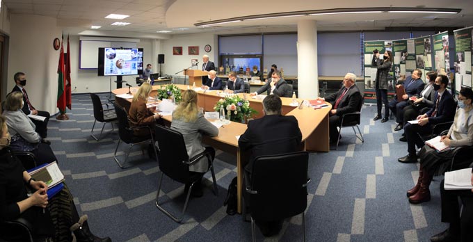 An extended meeting of the Board of the Department for Archives and Records Management of the Ministry of Justice of the Republic of Belarus