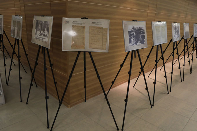 Opening of the historical documentary exhibition 
