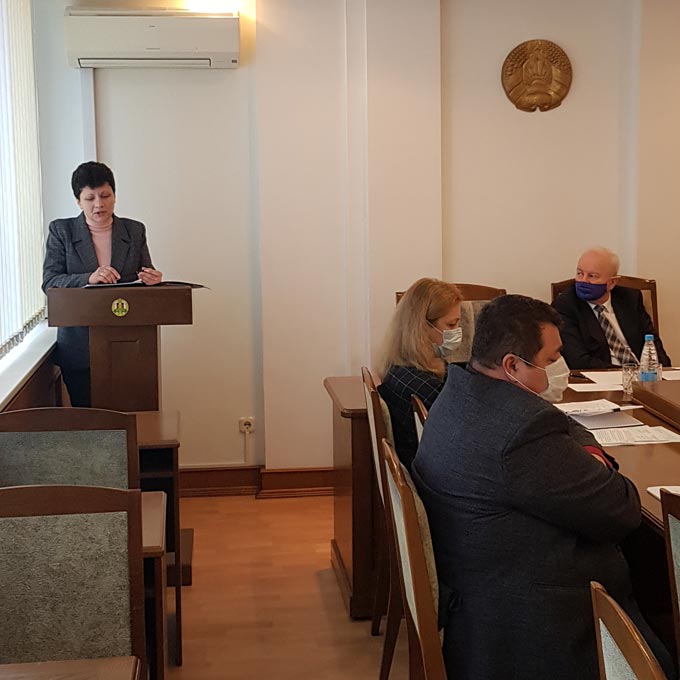 Заседание коллегии Департамента по архивам и делопроизводству Министерства юстиции Республики Беларусь