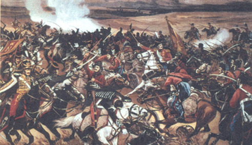 “Атака донских казаков М.И. Платова около г. Несвижа 27 июня 1812 г.”