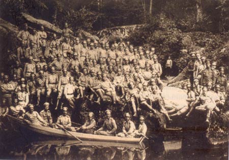 149-й пехотный Черноморский полк на реке Западная Двина