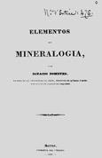 Domeyko's monograph, The Study of Chilean Minerals (Santiago, 1871)