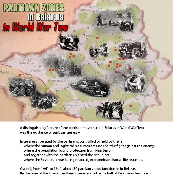 Partisan zones in Belarus in World War Two