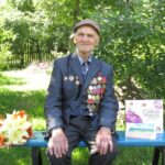 Congratulation of World War II Veteran V.L. Deikun on Independence Day of the Republic of Belarus