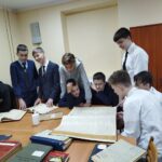 A lecture "To Remember" for 8th grade students of Gymnasium No. 5 of Baranovichi at the Local State Archives in Baranovichi