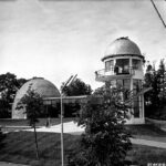 Вид планетария в Центральном детском парке имени М. Горького
