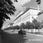 Вид на здание Дома радио в г. Минске