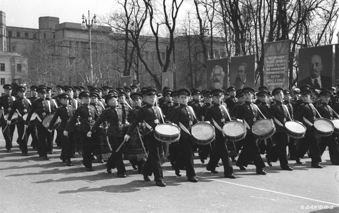 Военный парад в г. Минске в честь празднования 1 Мая