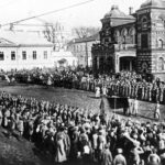 Военный парад в г. Могилёве в честь празднования 1 Мая