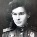 Автопортрет Резниковой Клары Залмановны 1943г.