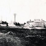 Бойцы Красной Армии на окраине города Гомеля