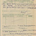 Личный листок по учету кадров Кужелева Льва Степановича 5 мая 1941 г. (Ф.144. Оп.9. Д.967. Л.4-5об.)