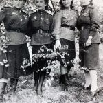 Медсестры медико-санитарного батальона 80-ой гвардейской стрелковой дивизии. Вена 1945г.