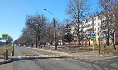 Улица имени К. Ландера в Минске