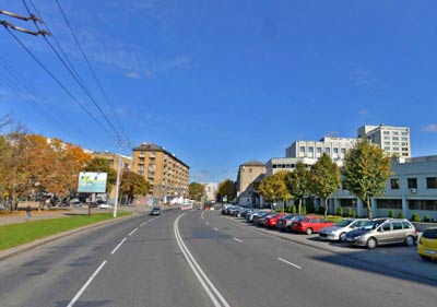 Улица имени А. Мясникова в Минске