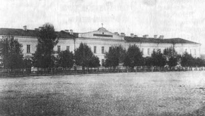 Здание Минской духовной семинарии, где учился Е.Ф. Карский в 1877-1881 гг.