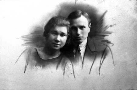 М.В.Мелешко с женой