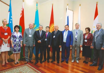 Участники 14-й Общей конференции Евроазиатского регионального отделения Международного совета архивов