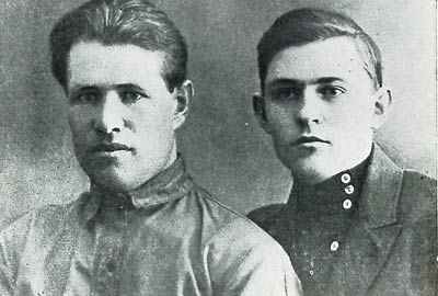 Кирилл Мазуров (справа) и его родной брат Василий