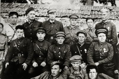 Командный состав партизанской бригады имени С.М. Будённого Вилейской области