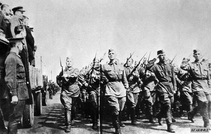 Советские войска в первые дни войны на Минском направлении