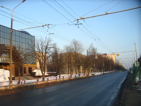 Улица К. Калиновского в Минске