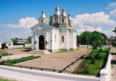 Собор Святого Александра Невского, возведенный на средства, собранные в виде контрибуции с участников восстания 1863-1864 гг. г. Кобрин