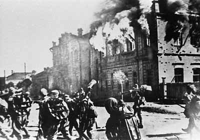Советские войска вступают в Бобруйск