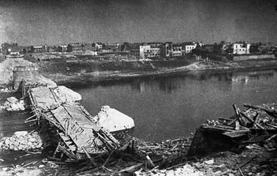 Разрушенный Витебск