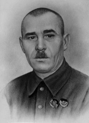 М.Ф. Шмырёв (батька Минай) - один из организаторов и руководителей партизанского движения на территории Витебской области