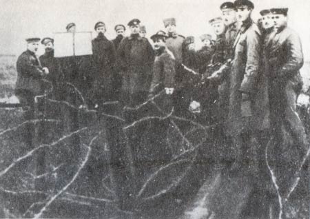 Братание русских и немецких солдат возле Огинского канала у д. Поречье Пинского района