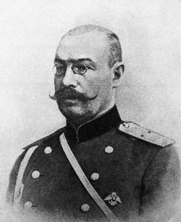 Начальник штаба Северо-Западного фронта генерал-майор М. Бонч-Бруевич