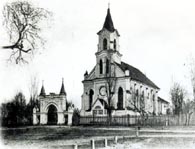 Catholic Church of the Holy Trinity (St. Roch Church) on the Golden Hill  (before 1917)
