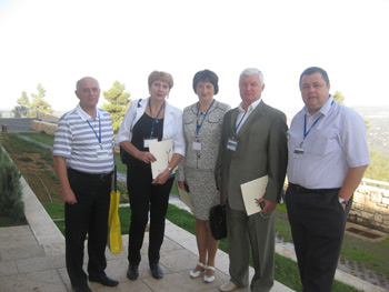 Participants at the international conference, The Holocaust in the Soviet Union in Archival Documents. Current Issues in Records Identification, Access and Use Participants at the international conference, The Holocaust in the Soviet Union in Archival Documents. Current Issues in Records Identification, Access and Use