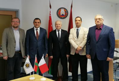 Meeting with representatives of the official delegation of Malta