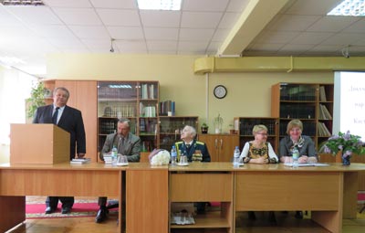 Presentation of war documents at the State Archives of Grodno Region