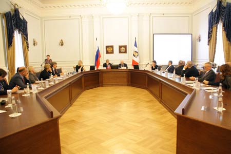 The joint board meeting of the Russian Federal Archival Agency and the Belarusian Department for Archives and Records Management in Veliky Novgorod, Russia