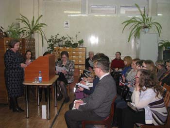  A republic-level workshop on the Acquisition and Management of Personal Papers at the Belarusian State Archives-Museum of Literature and Art
