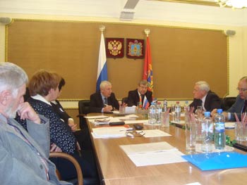 A joint board meeting of the archival services of the Russian Federation and the Republic of Belarus held in Bryansk, Russia