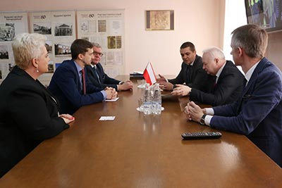 Meeting of the Polish delegation with the heads of the archives authorities of Belarus