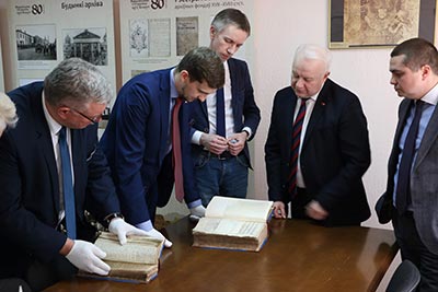 Meeting of the Polish delegation with the heads of the archives authorities of Belarus