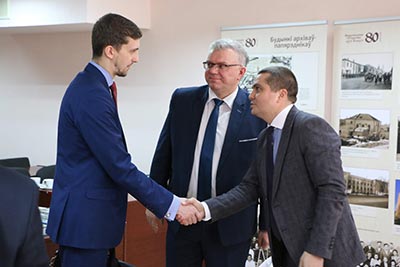 Meeting of the Polish delegation with the heads of the archives authorities of Belarus