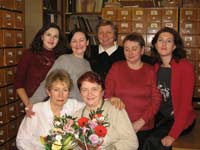 Сотрудники отдела информационно-поисковых систем НИАБ. 2005 г.