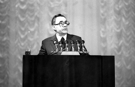 Во время встречи А.А. Громыко с избирателями