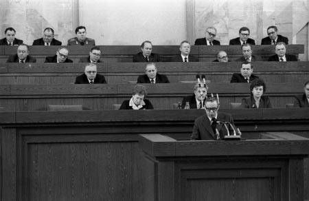 Выступление А.А. Громыко на 8-й сессии ВС БССР