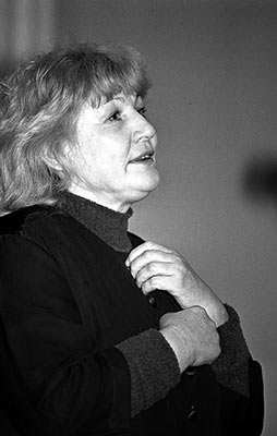 Т.Р.Мархель у час святкавання юбілея
