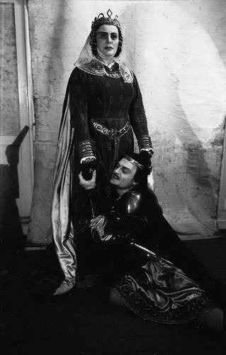 Сцена из спектакля «Король Лир» по пьесе В.Шекспира 